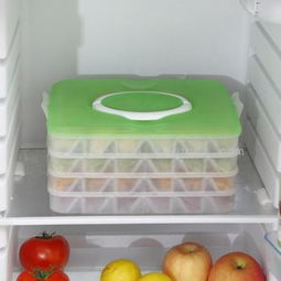 创新设计，便捷生活 探访义乌国际商贸城的超大4层18格便携式饺子收纳盒